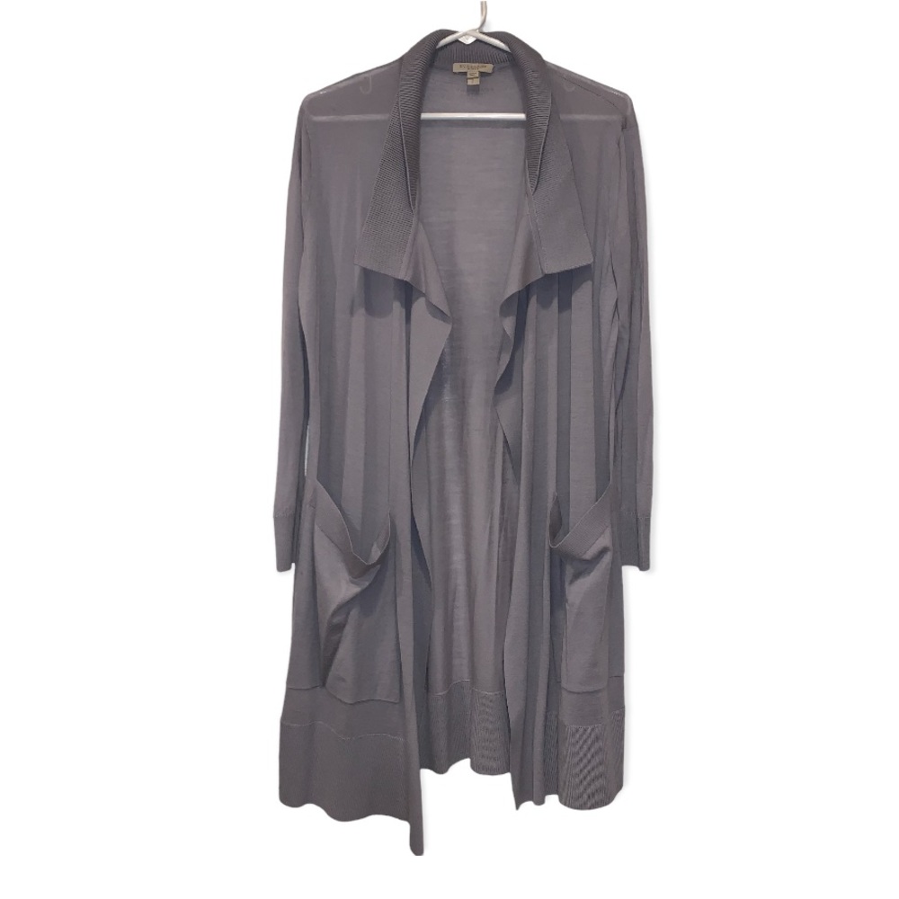 Burberry Drape Front Cardigan
